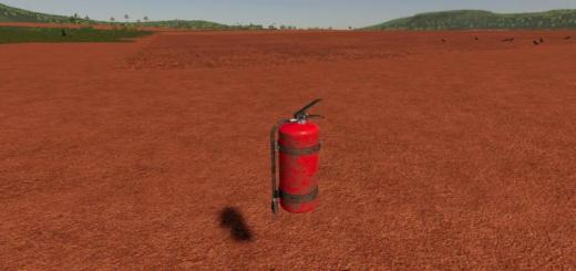 Photo of FS19 – Fire Extinguisher (Prefab) V1