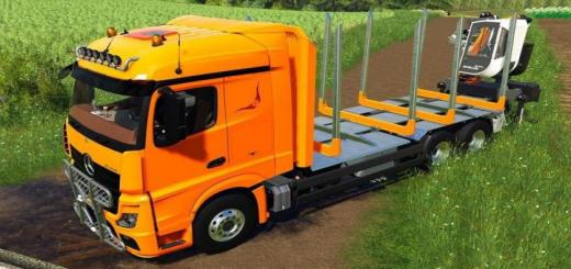 Photo of FS19 – Mercedes Benz Actros 1845 Forestier V1