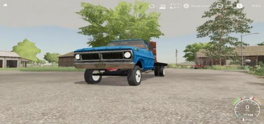 Photo of FS19 – 1970 Ford F350 Flatbed Wip V1
