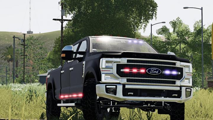 FS19 - 2020 Ford F-Series Slick Top Ghost V1
