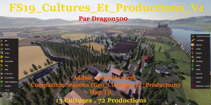 FS19 - Cultures Et Productions V4