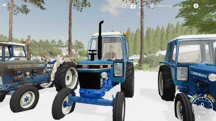 FS19 - Ford 7610 Iii Tractor V2
