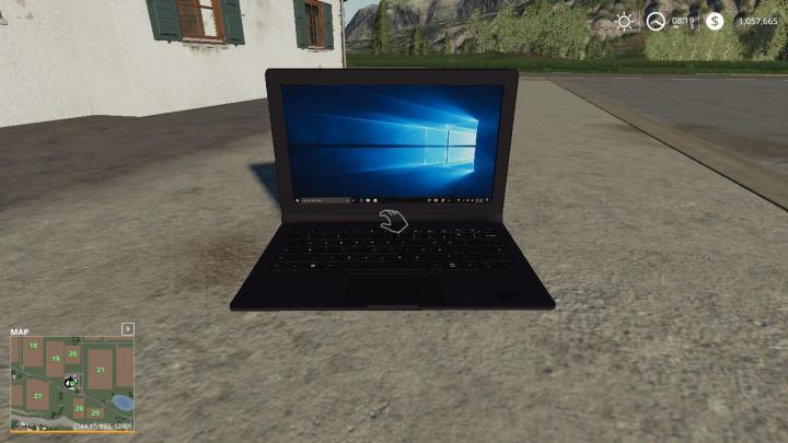 FS19 - Laptop Pickupable Wip V1