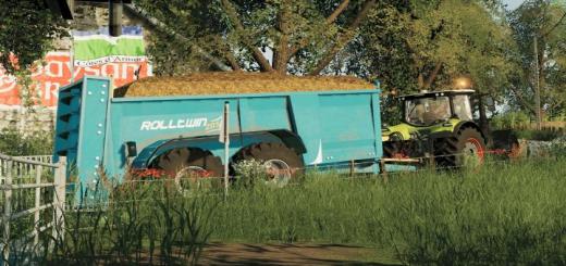 Photo of FS19 – Rolland Rolltwin 205 Trailer V1