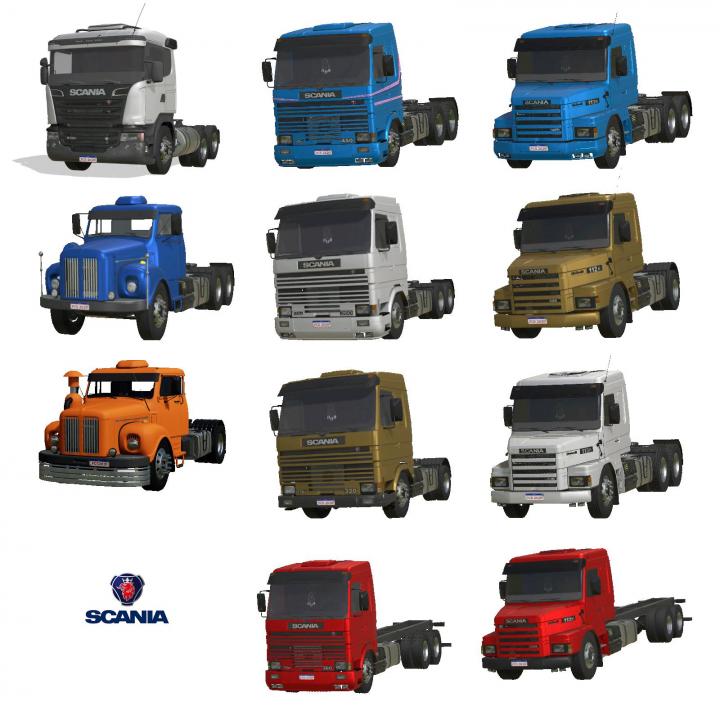 FS19 - Scania Trucks Pack Fcs V2