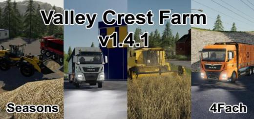 Photo of FS19 – Valley Crest Farm 4X Map V1.4.1
