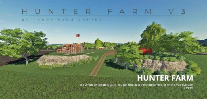 FS19 - Hunter Farm Map V3