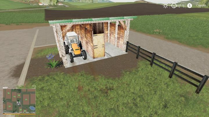 FS19 - Small Shed Or Horse Barn Wip V1