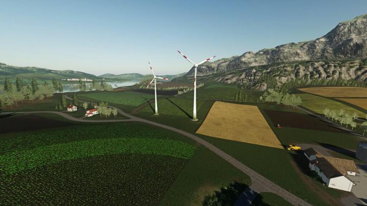 FS19 - Wind Turbine Large And Small V1.1