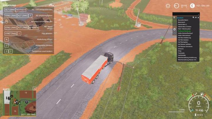 FS19 - Autodrive Course Mining And Construction Economy V1