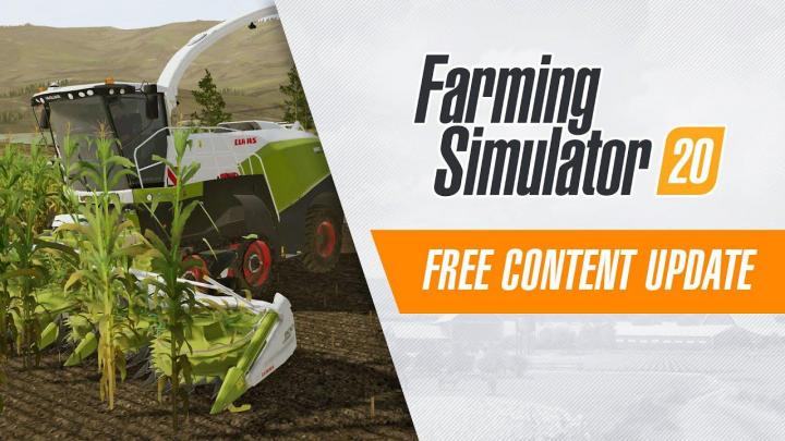 FS19 - Claas In Farming Simulator 20: Free Content Update Out Now! 