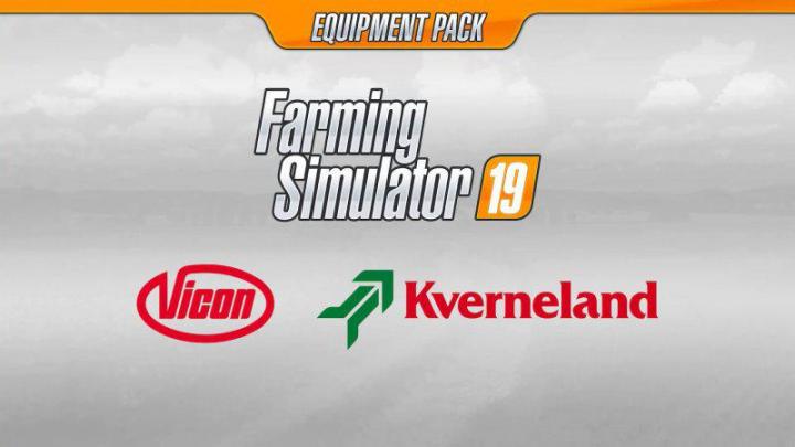 FS19 - Kverneland & Vicon Equipment Pack V1