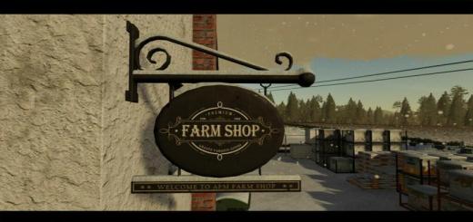 Photo of FS19 – Placeable Farm Shop V1.1