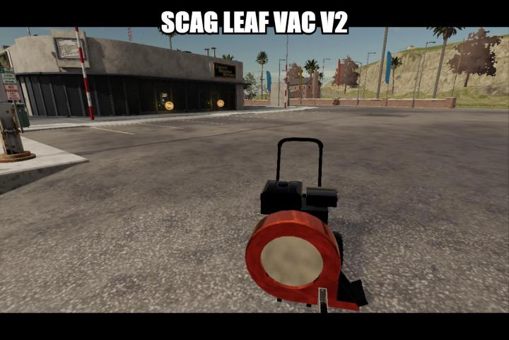 FS19 - Scag Leaf Blower V2