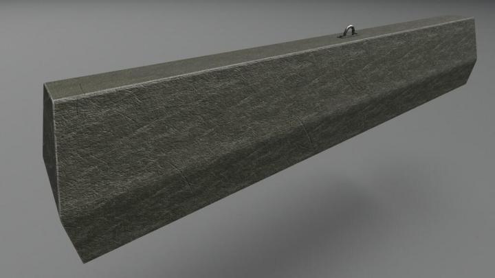 FS19 - Concrete Block 4M (Prefab) V1