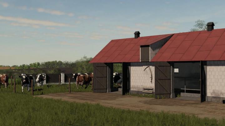 FS19 - Cows Barn Old V1.1