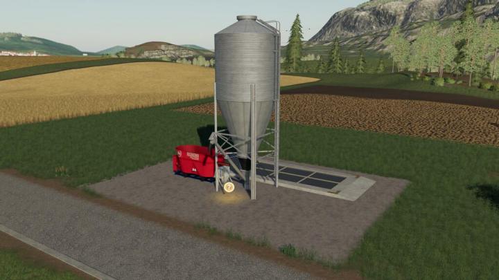 FS19 - Farm Silos For Total Mixed Ration V1.1