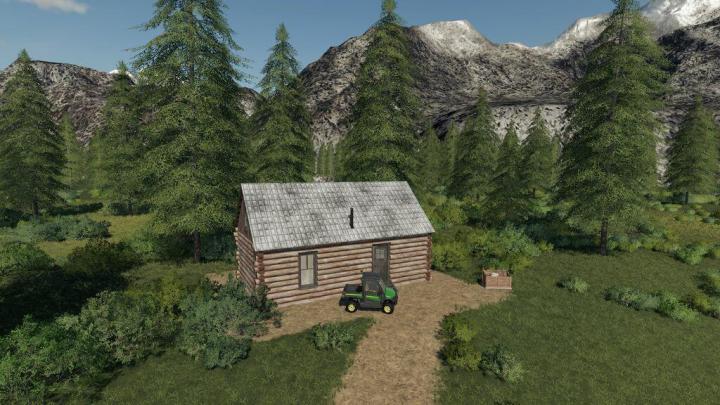 FS19 - Log Cabin (Farmhouse) V1