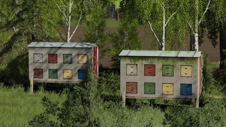 FS19 - Placeable Bee House V1