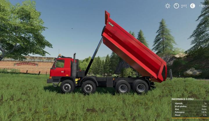 FS19 - Tatra Terrno1 8X8 + Korba S1 V1