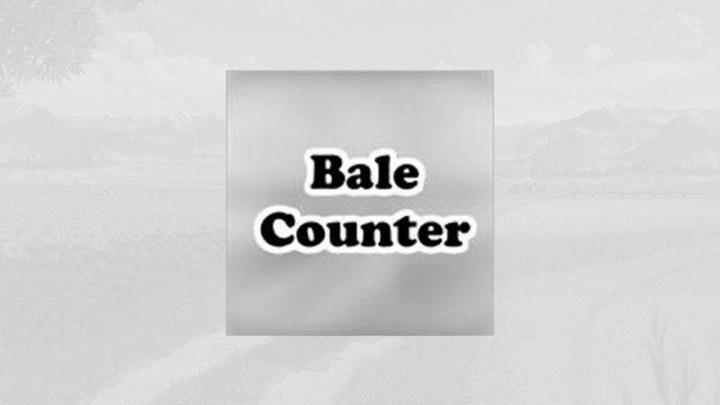 FS19 - Bale Counter V1.0.0.1