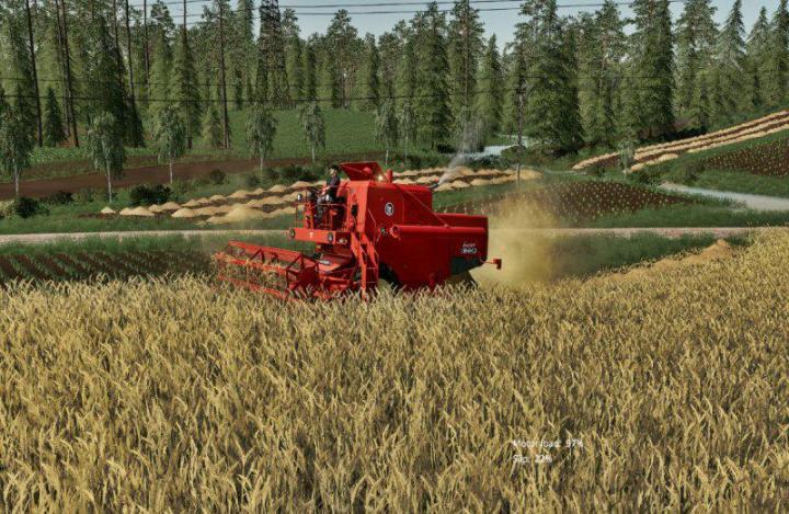 FS19 - Bizon Z056 Harvester V1
