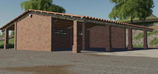 Photo of FS19 – Brick Shed Pack Italian Style V1