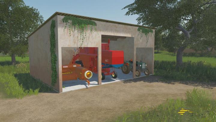 FS19 - Old Small Shed V1
