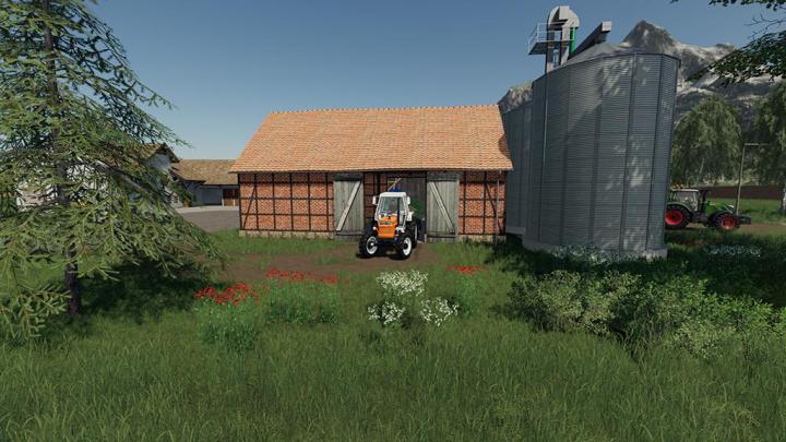 FS19 - Placeable Barn With Silos V1.1