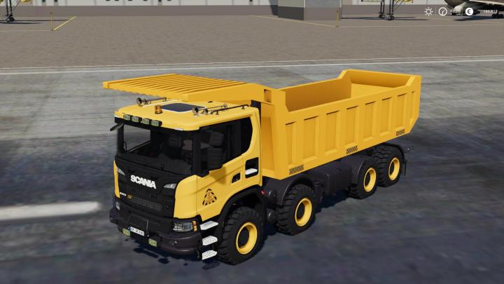 FS19 - Scania Xt 8X8 Mining Truck V1