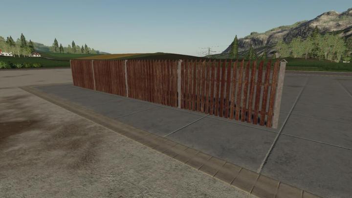 FS19 - Selfmade Fence V1