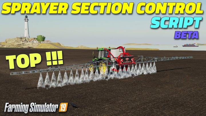 FS19 - Sprayer Section Control V0.2.1.0