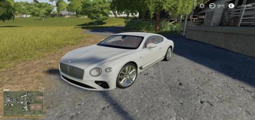 Photo of FS19 – Bentley Gt Black Edition V1