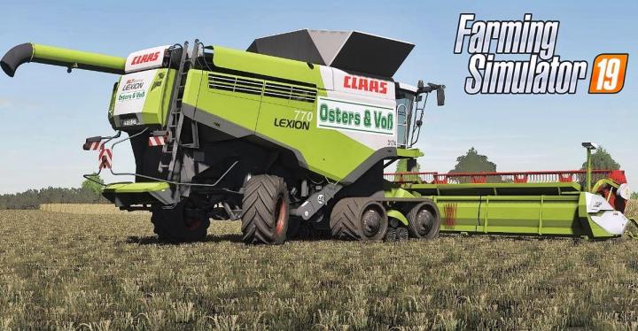 FS19 - Claas Lexion Osters & Voss Edition V1