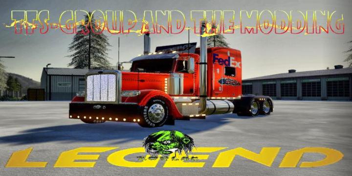 FS19 - Fedex American Road Truck V2