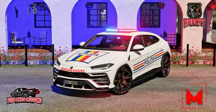 FS19 - Lamborghini Urus Politia V1