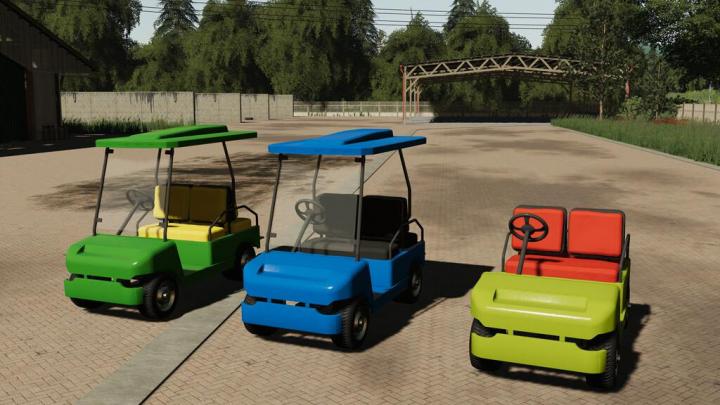 FS19 - Lizard Golf Cart V1
