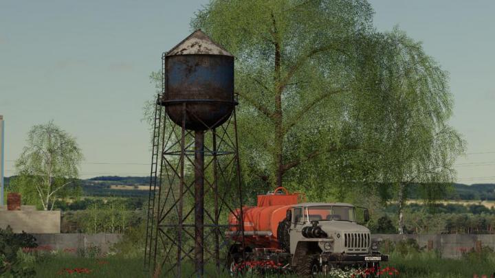 FS19 - Old Water Tower V1