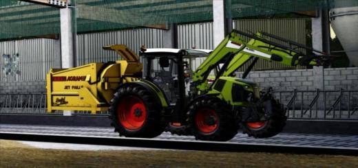 Photo of FS19 – Pailleuse Agram Jet Paille Yellow V1