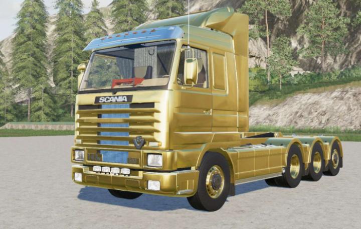 FS19 - Scania 143M 500 4-Axis Hooklift