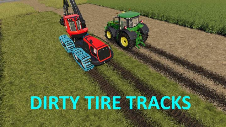 FS19 - Dirty Tire Tracks V1.1