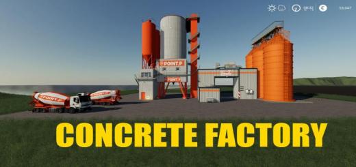 Photo of FS19 – Concrete Factory V1