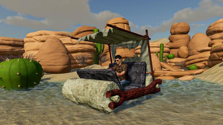 FS19 - Flintstone Car V1