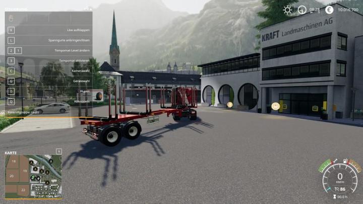 FS19 - Forestry Semi Trailers V1