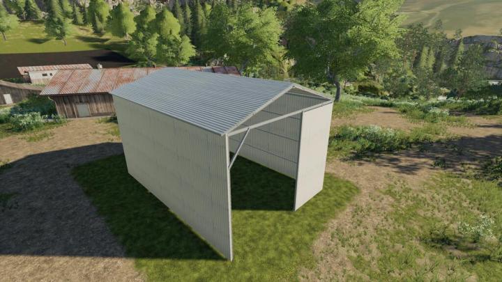 FS19 - Hay Shed For The Farm V1