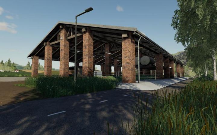 FS19 - Italian Old Style Cow Shed V1