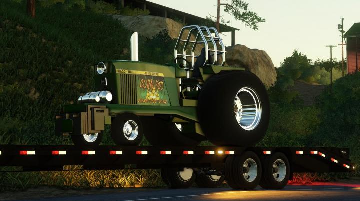 FS19 - John Deere Pulling Tractor V1