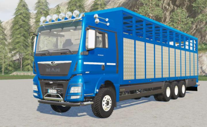 FS19 - Man Tgx Livestock Truck V2