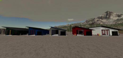 Photo of FS19 – Medium Pull Through Workshop With Lift Pack V1.0.0.1
