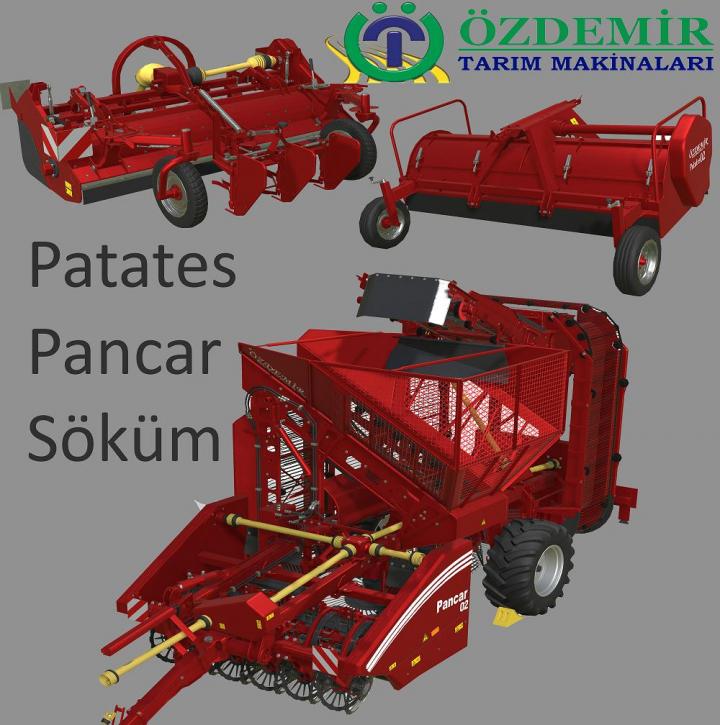 FS19 - Ozdemir Tarim Pancar Ve Patates Sokum V1
